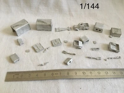 Maquette model, 1/144 metal kit, Arrowhead Miniatures, UK vehicles parts, WW2 - Photo 1/4