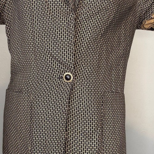 Hombreras italianas vintage cuadradas Kensington para mujer talla M ladrillo mediano años 80 - Imagen 8 de 8