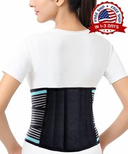 Faja Para La Dolor De Espalda Soporte Lumbar Refuerzo Para Mujeres Y Hombres NEW