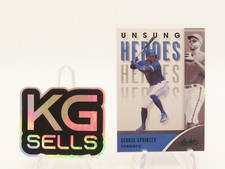 2021 Panini Absolute Baseball Unsung Heroes George Springer #UH-6 Blue Jays 