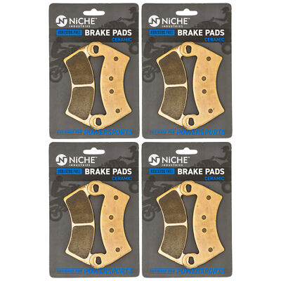 #ad Brake Pad Set for Polaris RZR XP 1000 900 Ranger 4 800 Ceramic 4 Pack $46.95