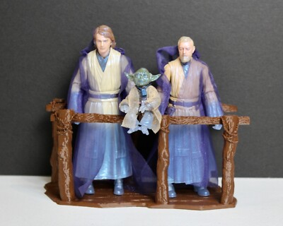 Force Ghost Bridge Diorama Stand for Star Wars Black Series, 3D Printed