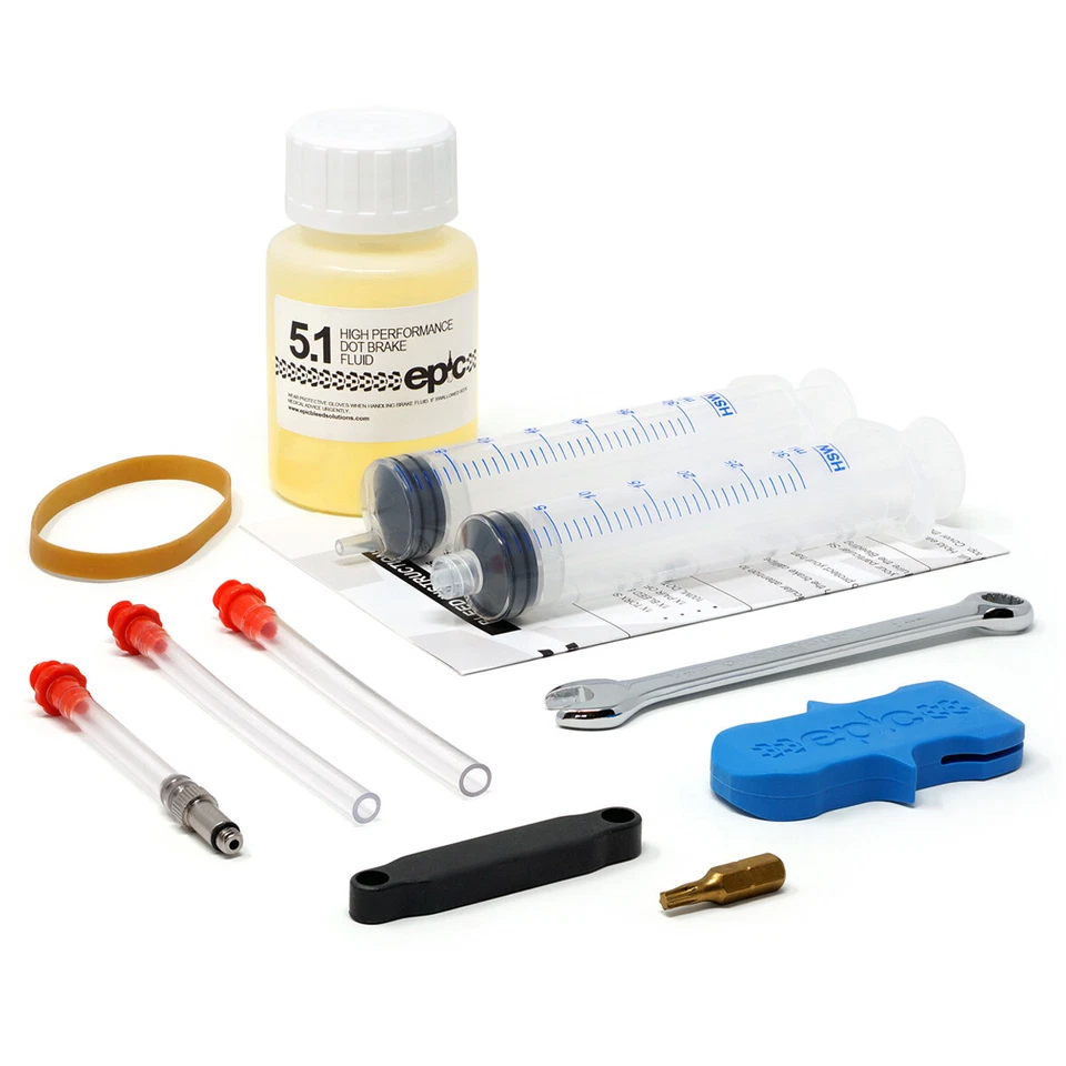 Epic Hope Bleed Kit y 100 ml DOT 5.1 Fluido | Todos los modelos | Mono, Moto, Tech, RX4 - Imagen 2 de 4