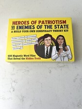 Heroes of Patriotism vs Enemies of The State/Magnetic Tile Conspiracy Theory Kit