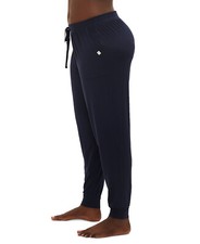 GapBody Drawstring-Waist Jogger Pajama Pants Black L