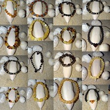 BERNSTEIN AMBER ARMBAND NATUR SPLITTER UNISEX SCHMUCK MODE DESIGN STEINE AUSWAHL