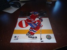 Montreal Canadiens hockey club colour photo # 71 patrice brisebois nhl original 