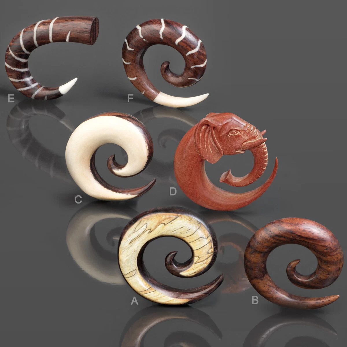 Taffstyle Dehnungsstab »Piercing Dehnstab Taper Expander Glow In The Dark Piercing Ohrpiercing Bunt Dehnungsstab Dehnstab Taper Expander Ohr Stab Plug Glow In The Dark S084o056 - Foto 9