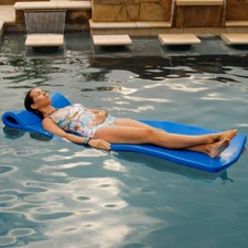 Texas Rec 70" x 25" x 1.25" Sunray Swimming Pool Foam Mattress Float - Blue