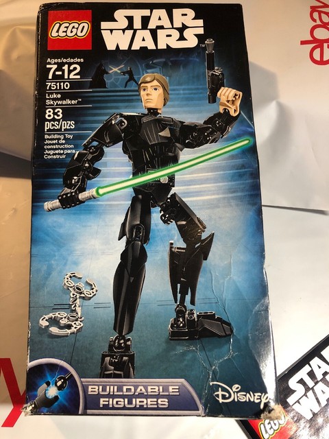 lego luke skywalker buildable figure