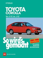 WERKSTATTHANDBUCH REPARATURANLEITUNG SO WIRDS GEMACHT 122 TOYOTA COROLLA WARTUNG