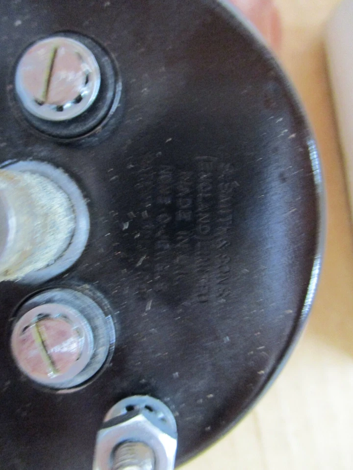 Tacómetro tacómetro vintage Smiths Triumph motocicleta inglesa 3003/19 Foto 4 de 4