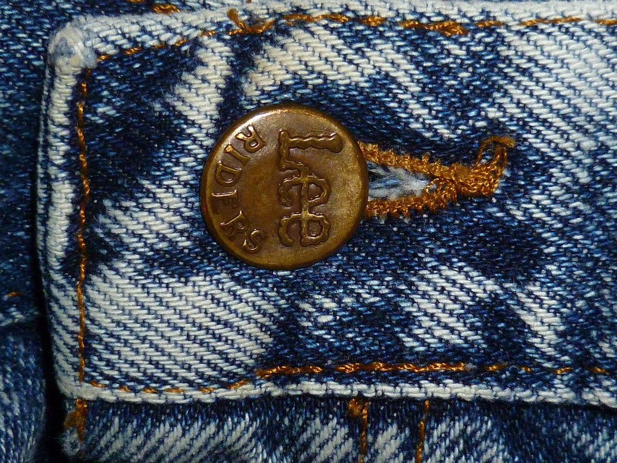 VTG Lee Riders 80s/90s Acid Wash Jeans Union Made U.S.A., Size 35
