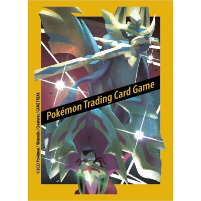 Zacian & Zamazenta Crown Zenith | Pokemon Card Game Sleeve Protector (2023)