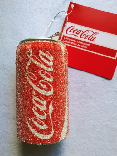 Coke Cola ~ Diet Coke ~ Coke Zero Can Ornament Kurt Adler U Pick NWT - Picture 2 of 6