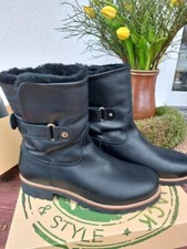 Panama Jack Damen Felia Igloo Travelling Halblange Stiefel 100 %  Lammfell NEU !