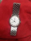 VINTAGE MEN'S 1980'S TIMEX WINDUP THICK CRYSTAL 16052-10478 MADE IN TAIWAN WATCH