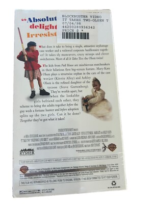 It Takes Two : Mary-Kate & Ashley Olsen, Pre-Owned VHS 85391460039