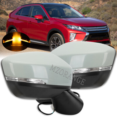 Left+Right Door Side Mirror W/Signal 5Pin For Mitsubishi Eclipse Cross 2017-2020