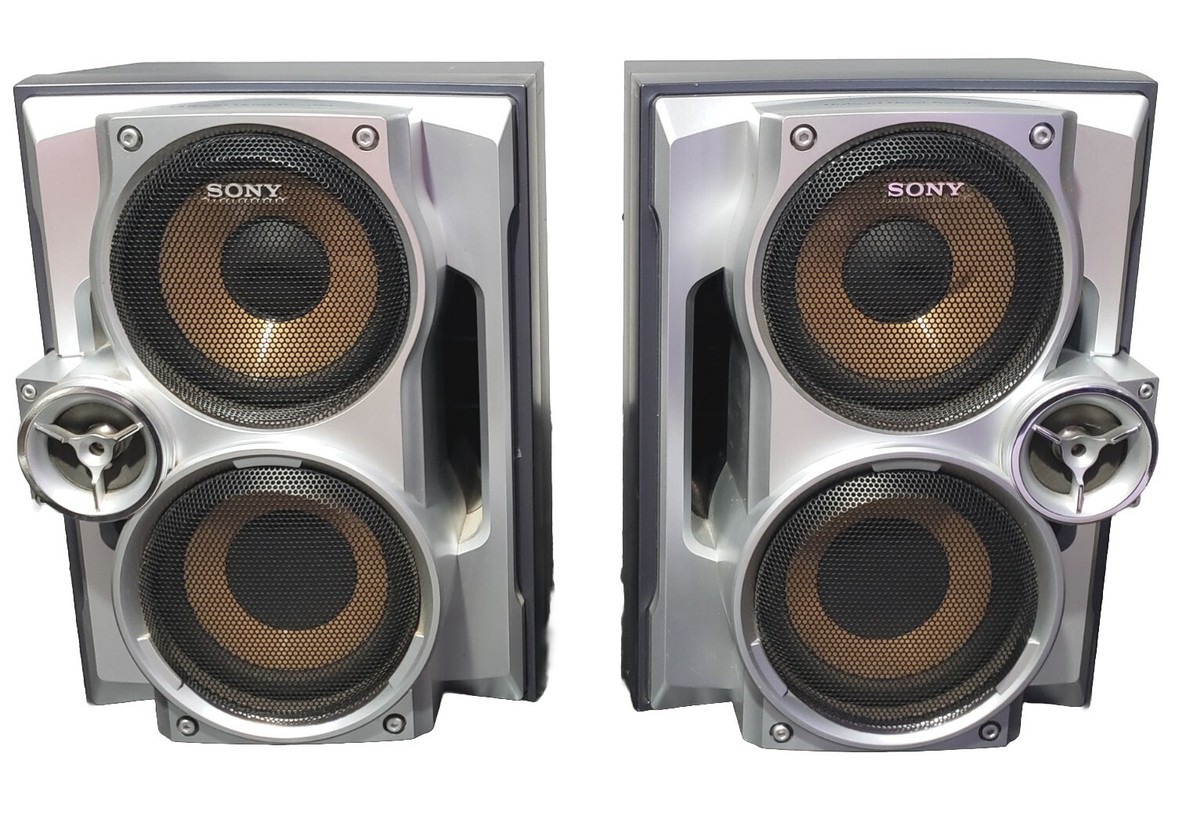 Sony Two SS-RG 440 Hybrid Dual Woofer Speakers | eBay