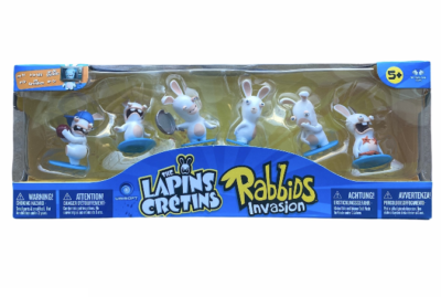 Rabbids Invasion The Lapins Cretins Mini Figurine Box Set Series 1