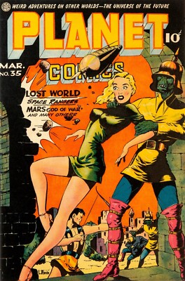 Planet Comics #35 Photocopy Comic Book