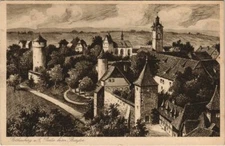 CPA AK Rothenburg- Partie beim Burgtor GERMANY (1075074)