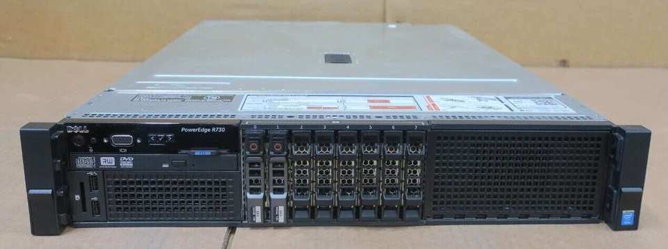 Dell PowerEdge R730 2x 10C E5-2650v3 512GB Ram 2x 300GB HDD 8-Bay 2U Server - Image 3 of 4