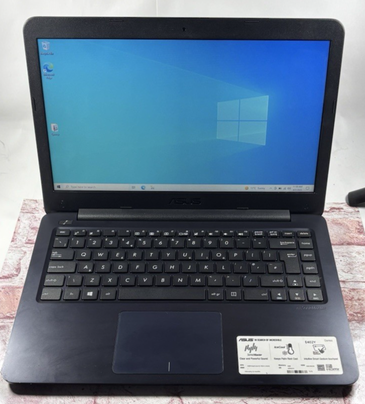 Asus E402Y ,AMD E2-7015 -1.5GHZ,3GB Ram,64GB SSD+500GB HDD,Windows