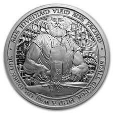 2 OZ THE DESTINY COIN 4 THE BLACKSMITH 2 oz .999 Silver BU Round - IN STOCK!! 109.98 per troy oz