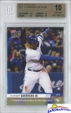 2019 Topps Now #137 Vladimir Guerrero Jr FIRST PRINTED TOPPS RC BGS 10 PRISTINE 