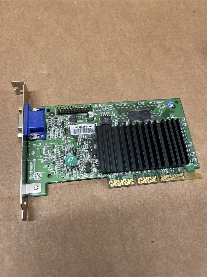Nvidia Compaq 182757-001 16MB AGP Video Card 180-P0009-0000-C03 179250-002 - Image 2 of 4