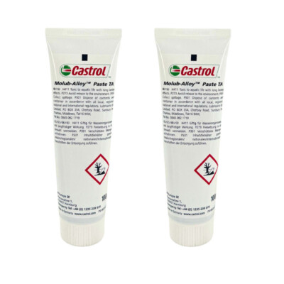 Porsche Castrol Molub-Alloy Paste TA 2x 100g Tubes 000-043-305-08
