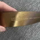 Michael Kors Belt Small  Leather Circle MK Logo Gold Buckle — photo 6