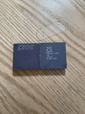 AMD AM95C60-20GC/30 AM95C60 Vintage CPU PGA X 1PC
