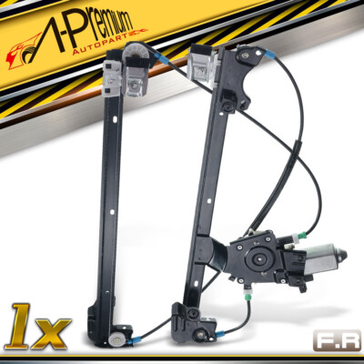 A-premium Front Right Window Regulator W/ Motor for Land Rover Freelander 02-05