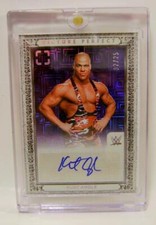 KURT ANGLE GOLD MEDELIST #2 /25 AUTO AUTOGRAPHED WWE PHOTOGENIC PANINI 2024