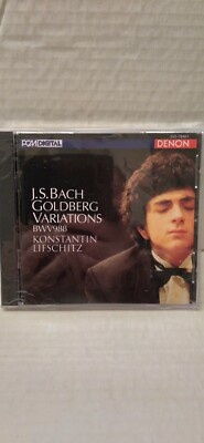 BACH Goldberg Variations BWv988 Konstantin Lifschitz CD 1995 Denon