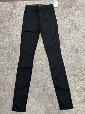 j brand maria high rise seriously black
