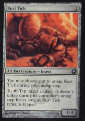 Rust Tick - Scars of Mirrodin: #198, Magic: The Gathering Nm R70
