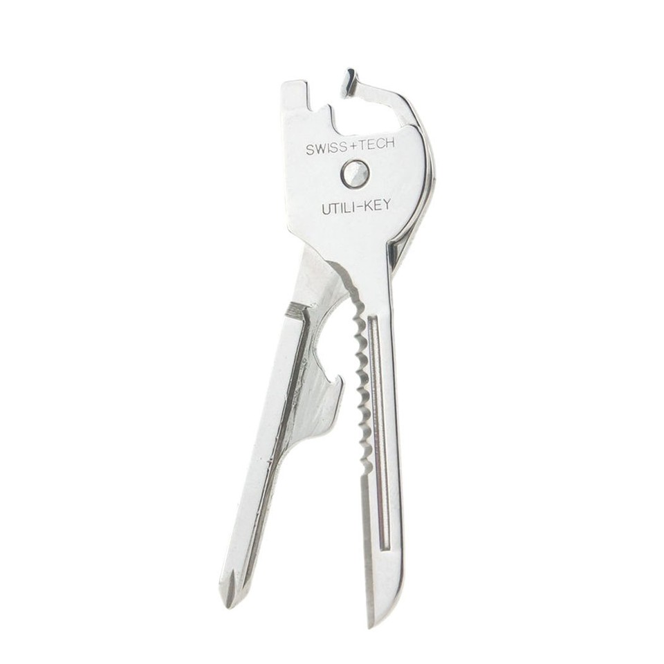Swiss+Tech Utili-Key Tool Keyring Keychain Screwdrive Pocket Flat ...