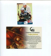 Charles Coody Masters 1971 Ryder Cup Champ PGA Golf Signed Autograph Photo Card