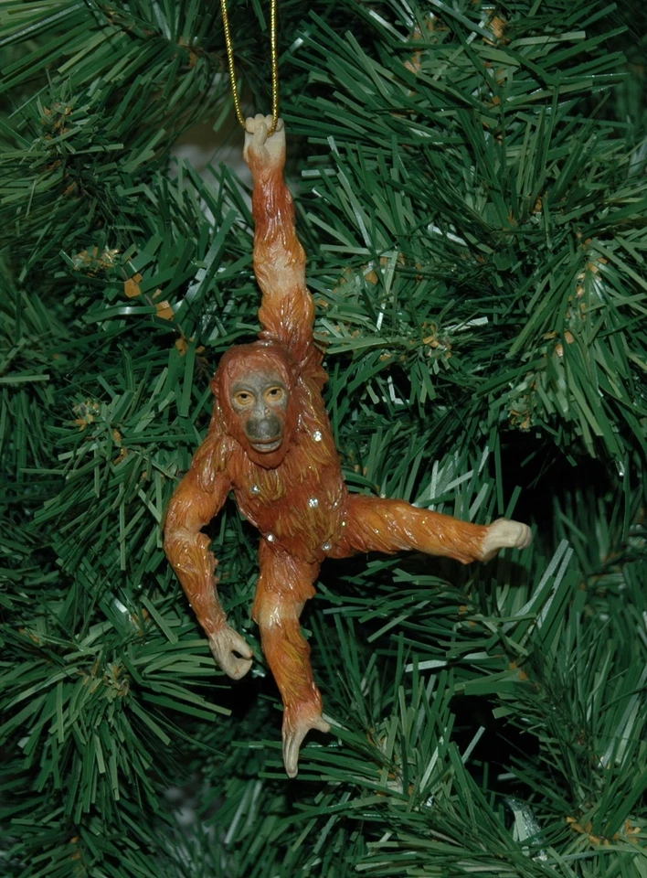 DECEMBER DIAMONDS Orangutan Christmas Ornament
