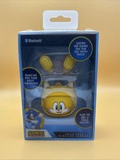 Sonic The Hedgehog-Tails 3 Faces Bluetooth True Wireless Earbuds NEW