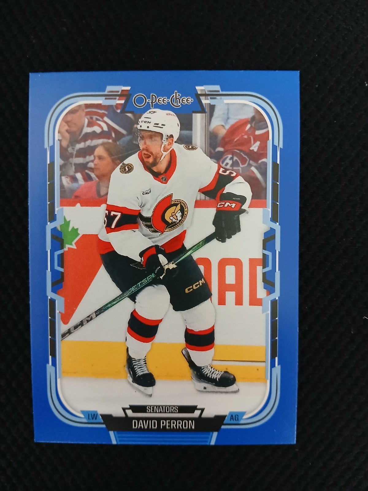 2025-26 O-Pee-Chee - Blue - David Perron #304 Ottawa Senators 