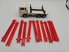 Lesney Matchbox DAF Girder Truck No 58 Superfast 11 Girders White England