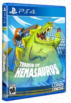 Terror of Hemasaurus (LRG#590) PS4 Arcade Spiel Neu