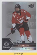 2022 Team Canada Juniors Women's WC Pillars of Light Erin Ambrose #53 READ 3a3