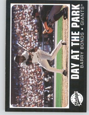 2002 Upper Deck Vintage #DP5 Barry Bonds Day At The Park