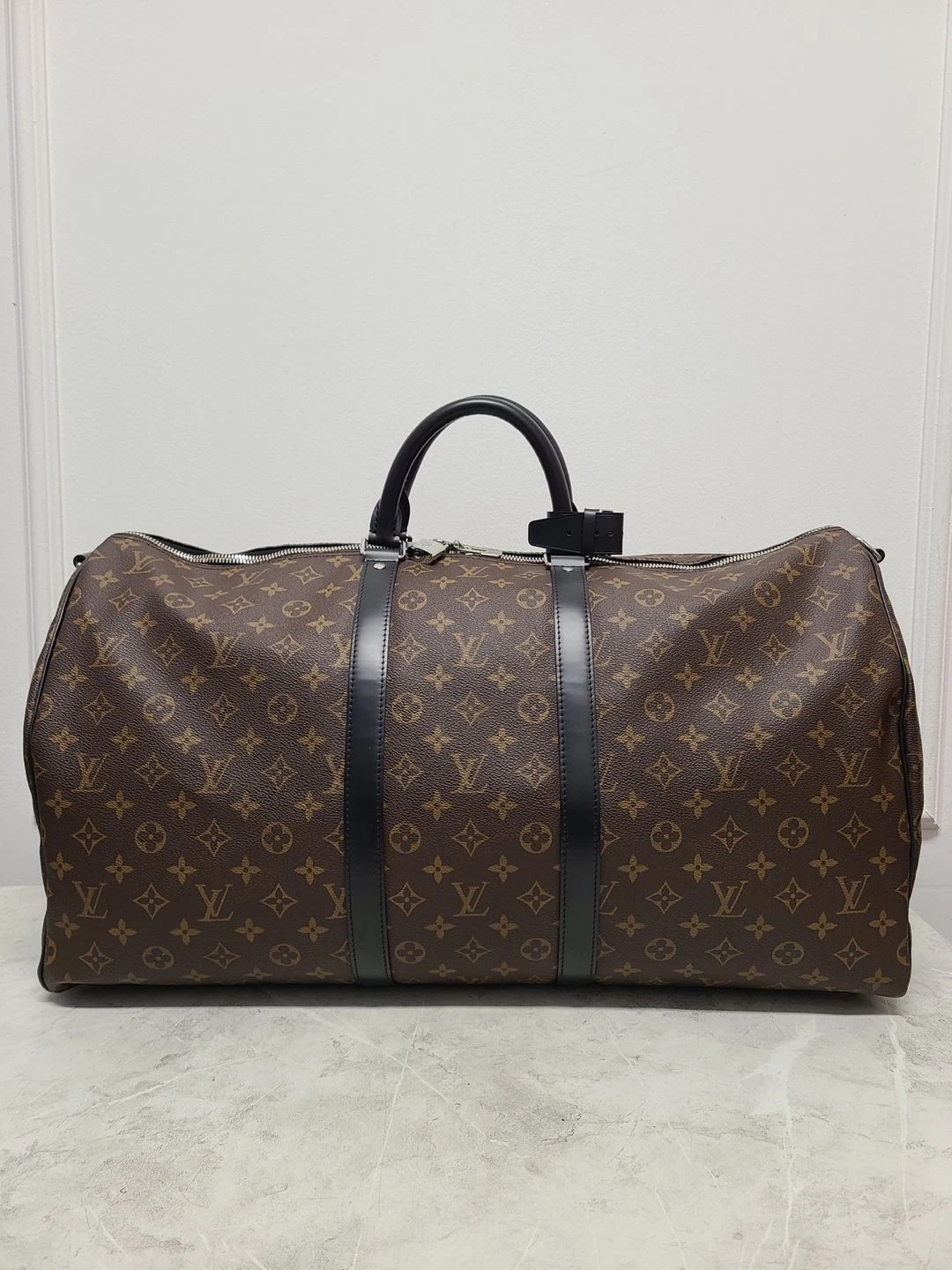 LOUIS VUITTON（LV） Louis Vuitton Monogram Macassar Bandoulière Keepall 55 124527735